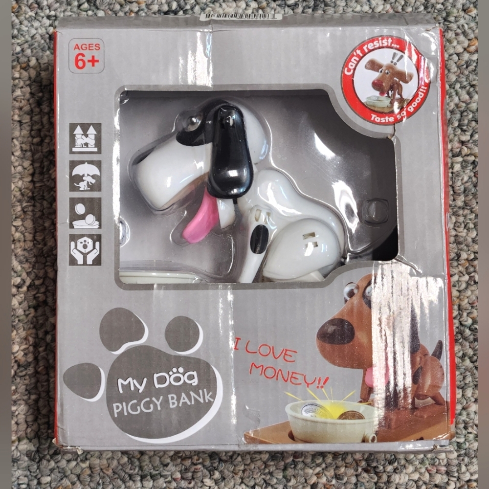 My Dog Automatic Coin Stealing Piggy Bank